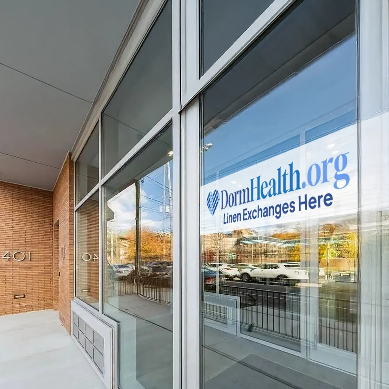 DormHealth linen exchange location