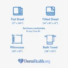 DormHealth.org Sizing Guide